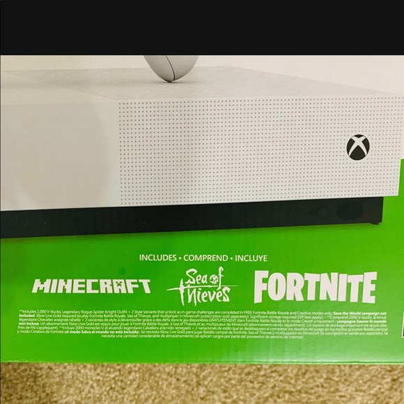 XBOX ONE S Series All Digital 1TB Bundle Edition_White NWT_Sealed in Box.